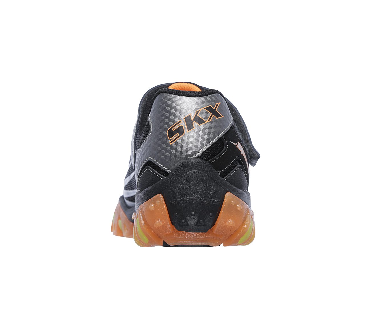 Skechers Boys Lights: Street Lightz 2.0 - Skech Rayz Gunmetal/Orange