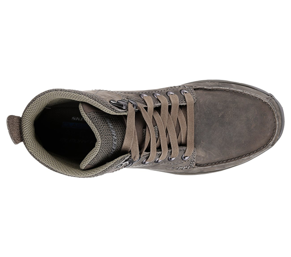 Skechers Men Boots: Garton Charcoal