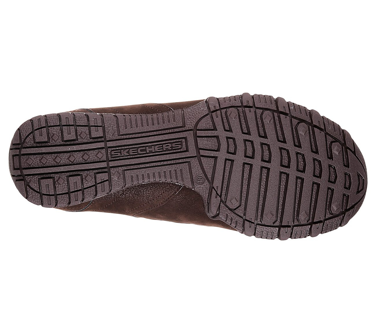 Skechers Women Relaxed Fit: Bikers - Bold Step Chocolate