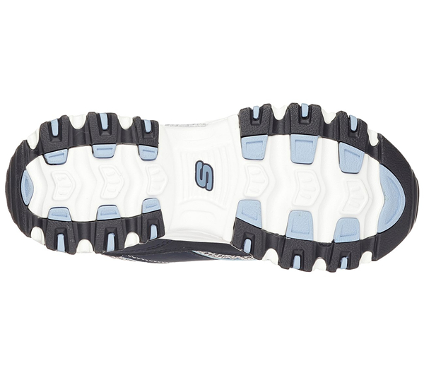 Skechers Women D'lites - Centennial Navy/White/Light Blue