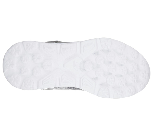 Skechers Girls GOrun - Sparkle Sprinters Gray/Lavender