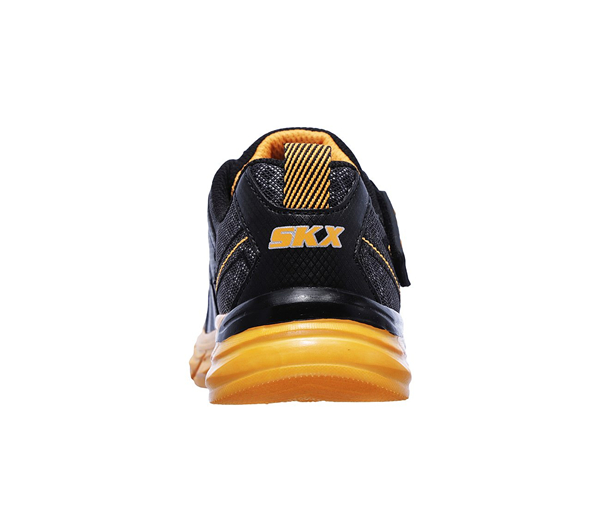 Skechers Boys Advance II Charcoal/Orange