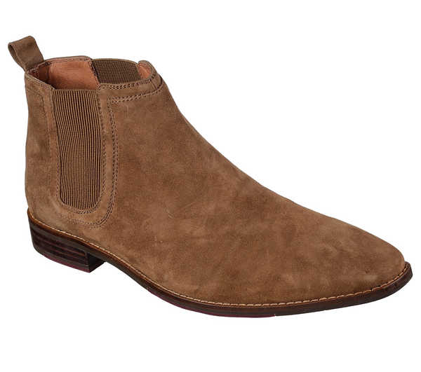 Skechers Men Boots: Dorsey Taupe