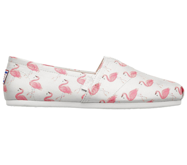 Skechers Women Bobs Plush - Flamingo Fest Natural
