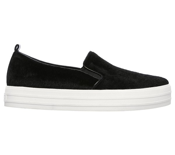 Skechers Women Double Up - Faux Real Black