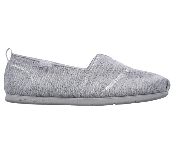 Skechers Women Bobs Plush Lite - Winter Skies Gray