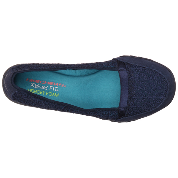 Skechers Women Relaxed Fit: Breathe Easy - Pretty Factor Navy