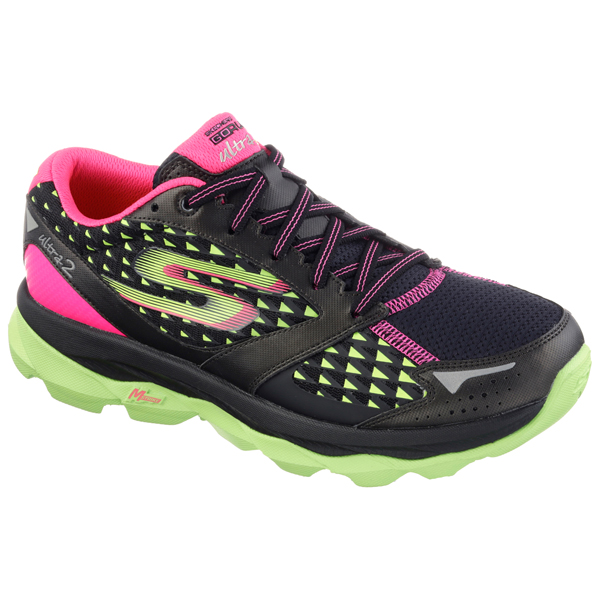 Skechers Women Gorun Ultra 2 Black/Lime