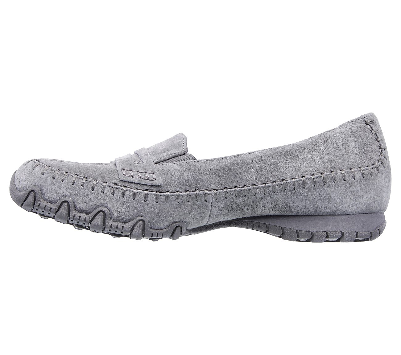 Skechers Women Relaxed Fit: Bikers - Penny Lane Charcoal