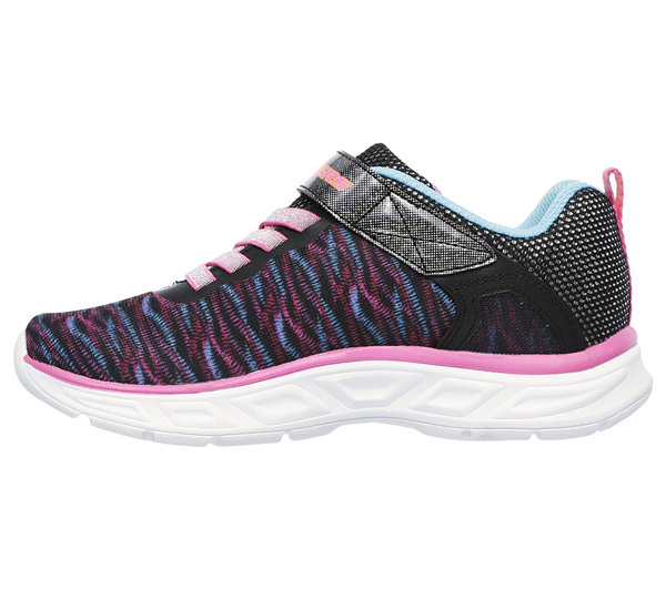 Skechers Girls S Lights: Litebeams - Colorburst Black/Multi