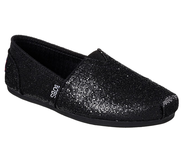 Skechers Women Bobs Plush - Friday Night Black