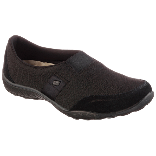Skechers Women Relaxed Fit: Breathe Easy - Resolution Black