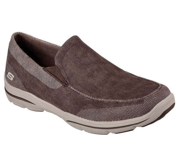 Skechers Men Relaxed Fit: Harper Chocolate