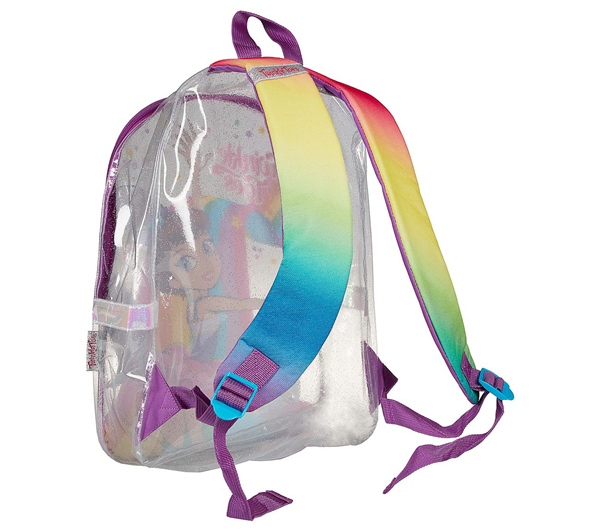 Skechers Girls Twinkle Toes: Dynamic Duo Backpack White