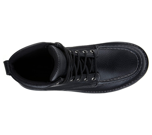 Skechers Men Work: Relaxed Fit Pettus Black