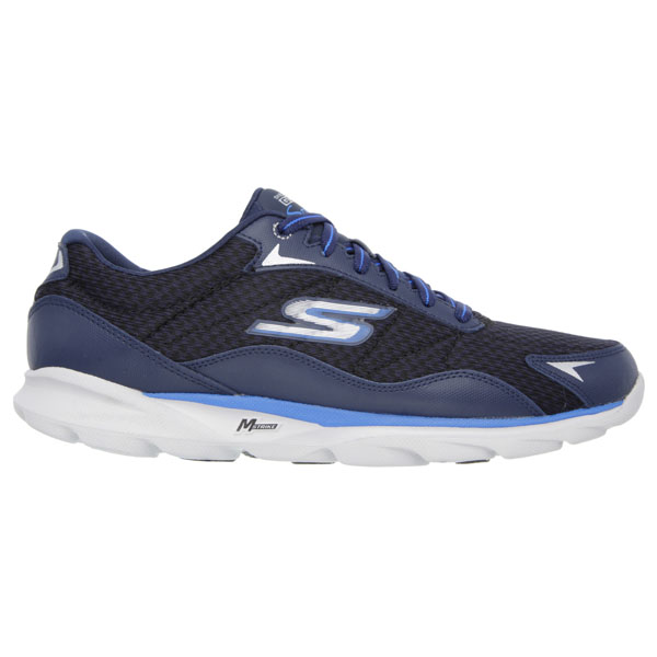 Skechers Men Extra Wide Fit (4E) Shoes - Sonic Navy/Gray