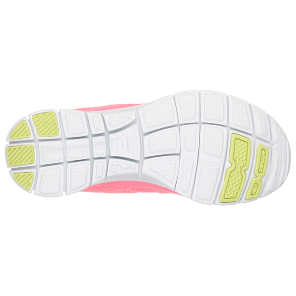 Skechers Women Flex Appeal - Obvious Choice Pink/Yellow
