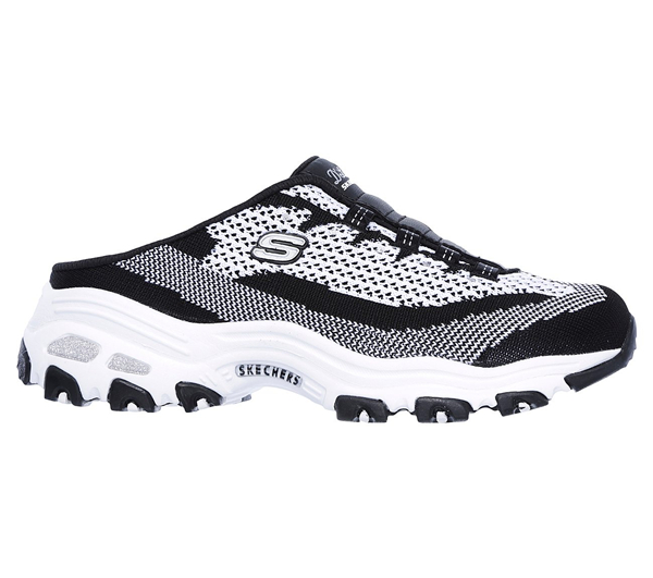 Skechers Women D'Lites - A New Leaf Black/White