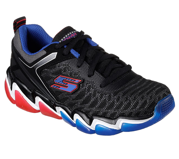 Skechers Boys Skech-Air 3.0 - Downplay Black/Red/Blue