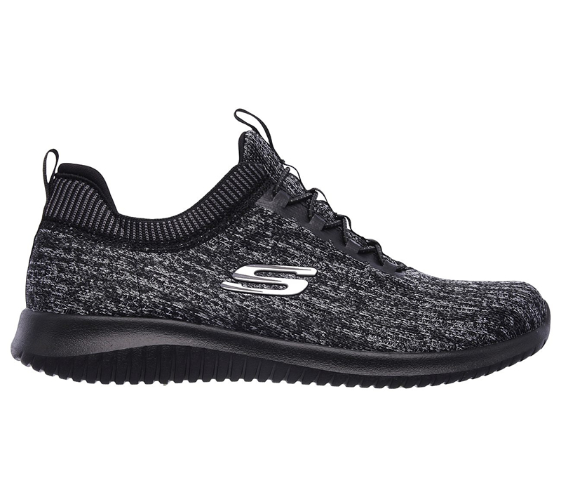 Skechers Women Ultra Flex - Bright Horizon Black/Charcoal
