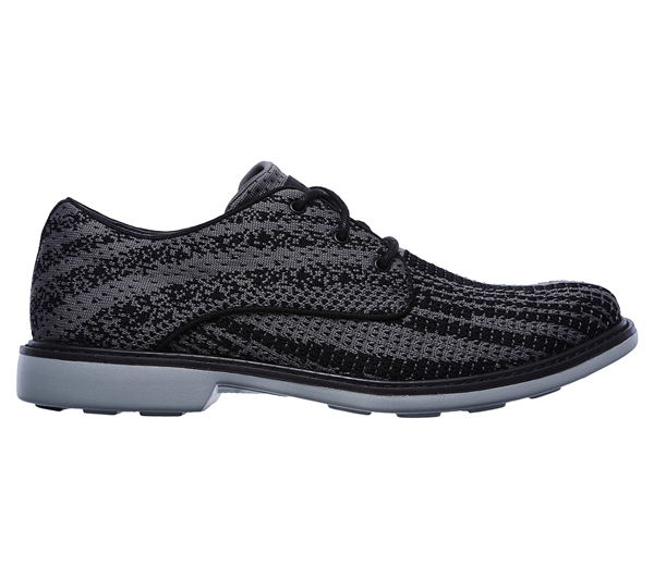 Skechers Men Mersey Black/Charcoal