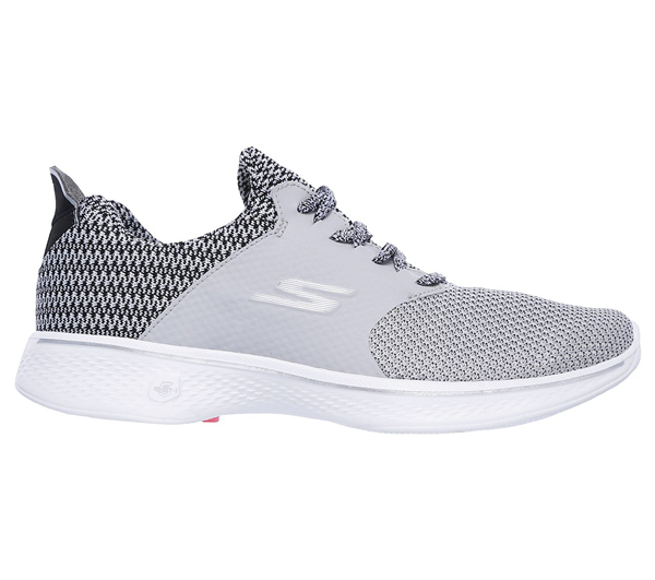 Skechers Women GOwalk 4 - Sustain Light Gray/Black
