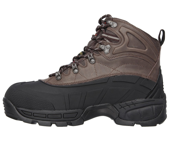 Skechers Men Work: Radford WP Comp Toe Black/Brown