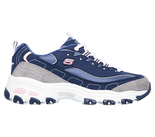 Skechers Women D'Lites - New Journey Navy/Gray