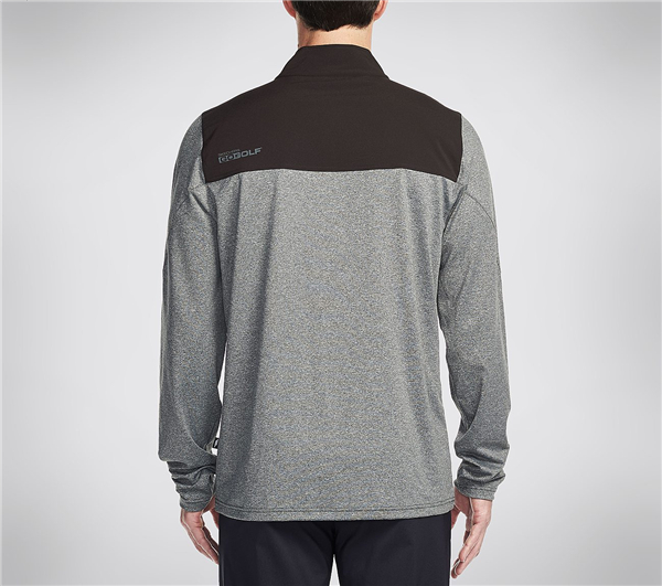 Skechers Men GO Golf Hillsborough Hybrid Half Zip Jacket Black