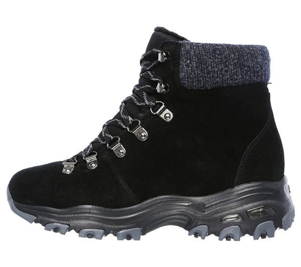 Skechers Women D'Lites - Powder Black