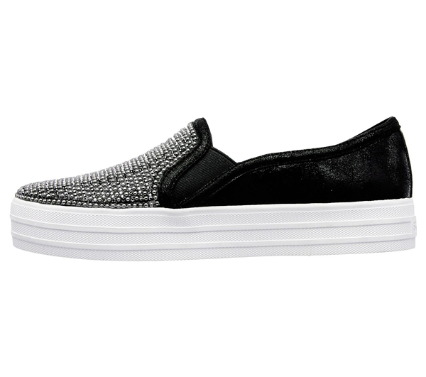 Skechers Women Double Up - Shiny Dancer Black