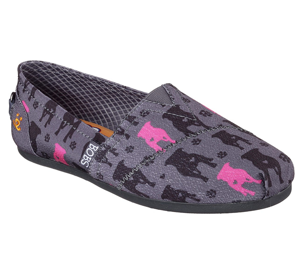 Skechers Women Bobs Plush - Gentle Giants Charcoal
