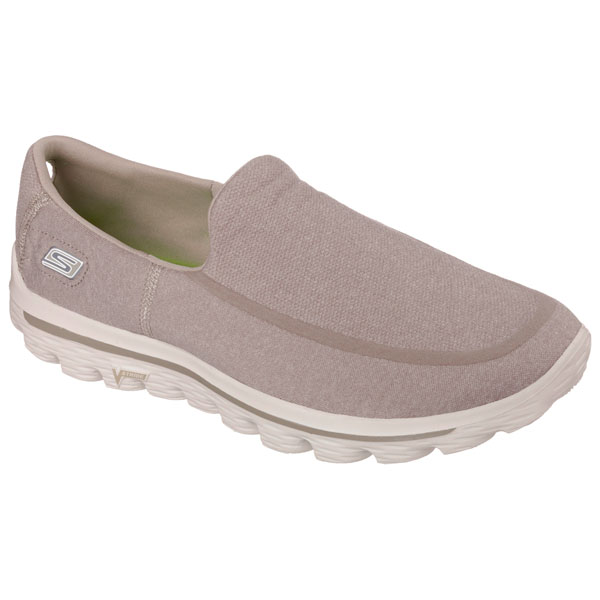 Skechers Men Extra Wide Fit (4E) Shoes - Super Sock Stone
