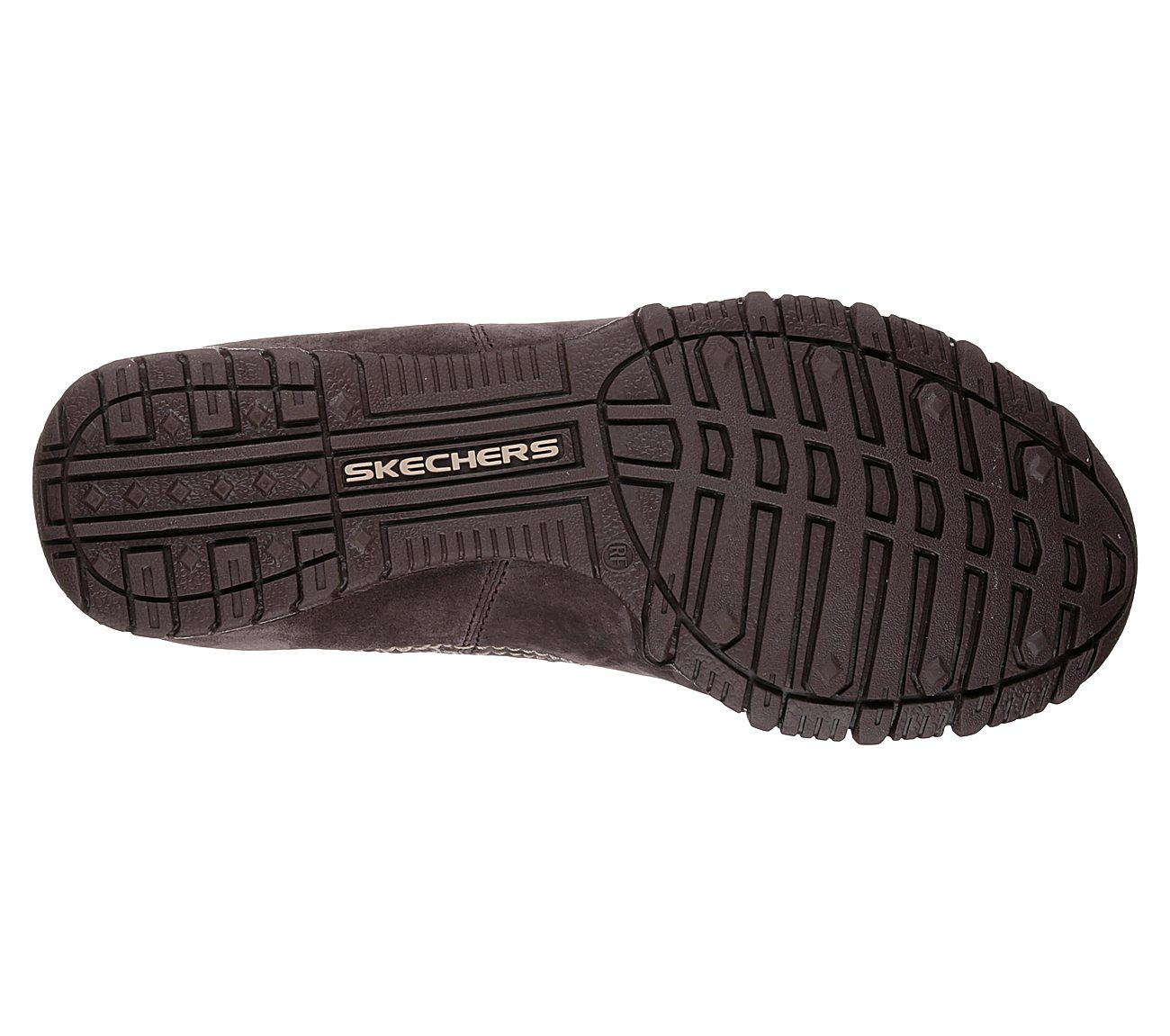 Skechers Women Relaxed Fit: Bikers - Londoner Chocolate