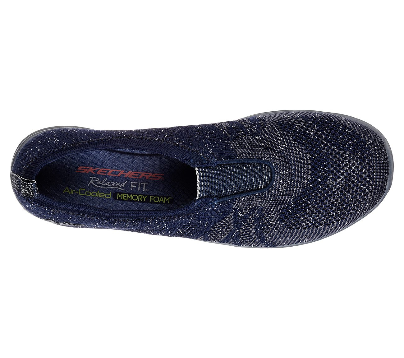 Skechers Women Dreamstep Navy/Silver