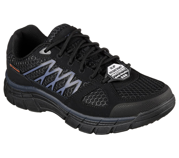 Skechers Men Work: Relaxed Fit Conroe - Dierks ESD Black