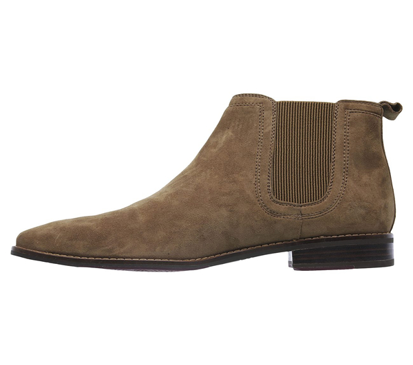 Skechers Men Boots: Dorsey Taupe