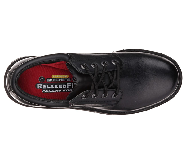 Skechers Men Work: Relaxed Fit Cottonwood - Elks Black