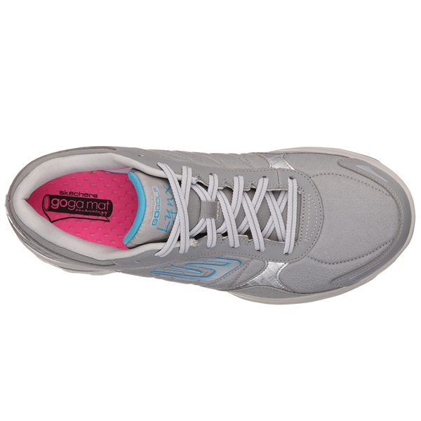 Skechers Women GOwalk 2 Golf - Lynx LT Gray/Blue