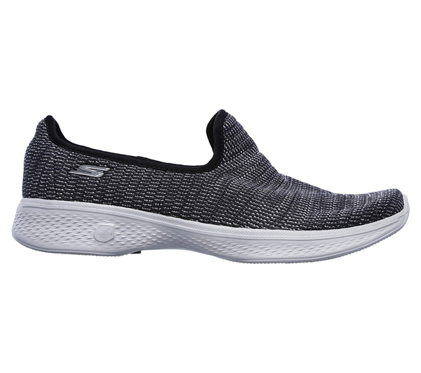 Skechers Women GOwalk 4 - Select Black/Gray
