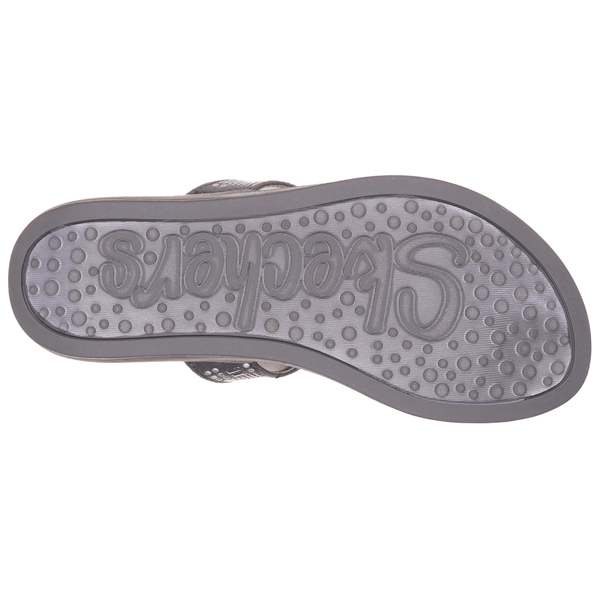 Skechers Women Relaxed Fit: Upgrades - Cushy Charcoal/Silver
