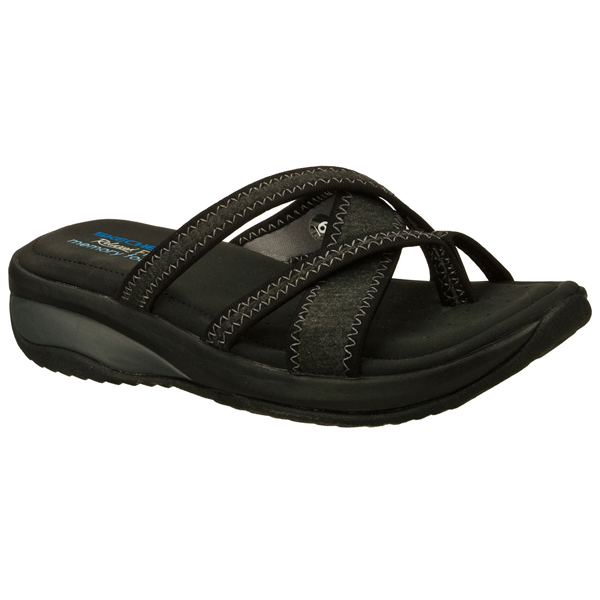 Skechers Women Relaxed Fit: Promotes - Excellence Black/Charcoal