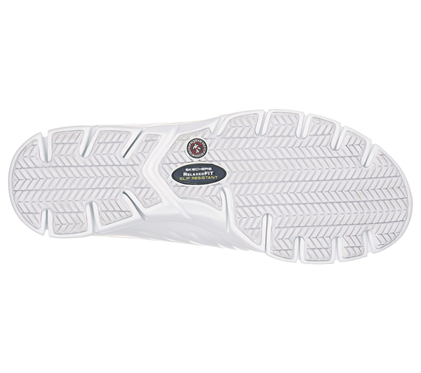 Skechers Women Work: Relaxed Fit Eldred - Dewey White
