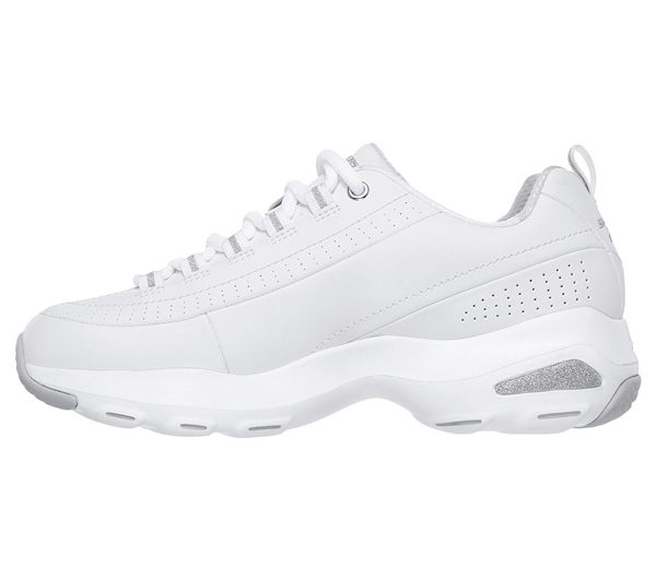 Skechers Women D'Lites Ultra - Illusions White/Sliver
