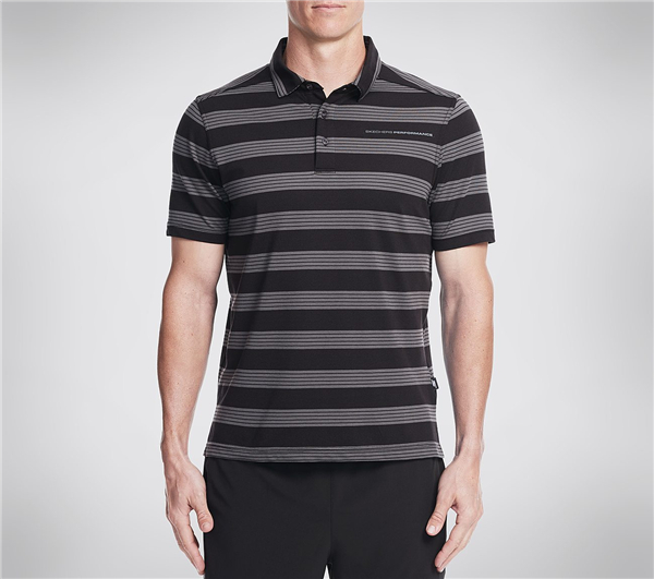 Skechers Men On the GO Del Mar Polo Shirt Black