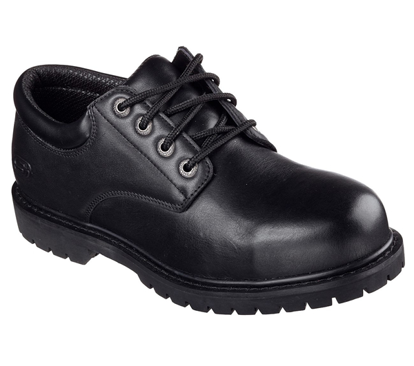 Skechers Men Work: Relaxed Fit Cottonwood - Elks Black