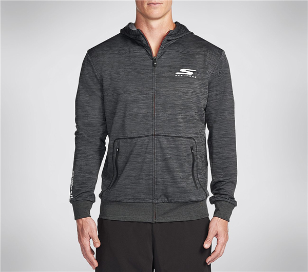 Skechers Men Elevation Zip Jacket Gray