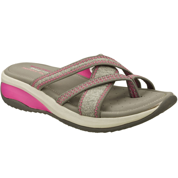 Skechers Women Relaxed Fit: Promotes - Excellence Gray/Pink