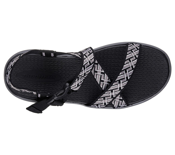 Skechers Men Sandals: Melbo Black/Gray