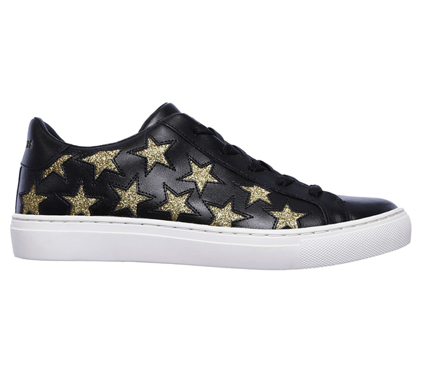 Skechers Women Side Street - Star Side Black/Gold